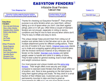Tablet Screenshot of easystowfenders.com